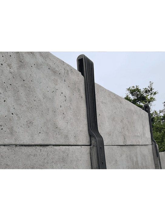 Pack 5 pilares Birdwalls - Color Gris 4