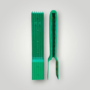 extensor para muro bulldog birdwalls color verde hdpe +60 cm