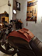 Cubretanque en cuero para moto - Miniatura 2