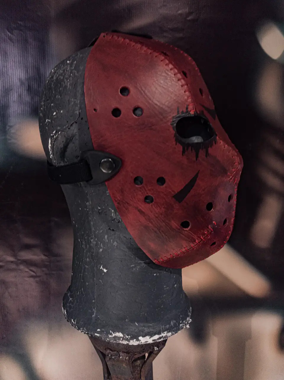 Máscara Jason en cuero 3