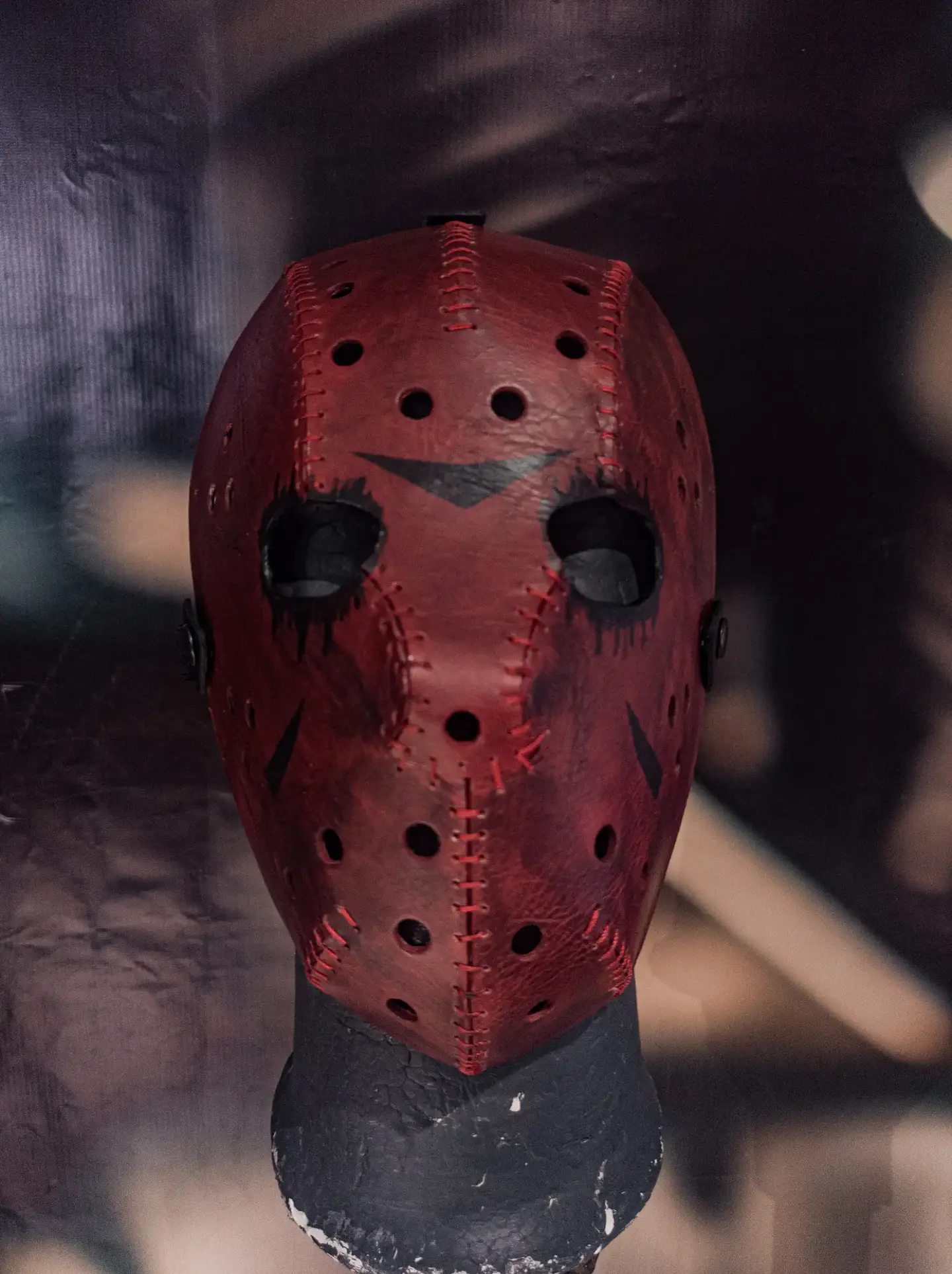 Máscara Jason en cuero 2