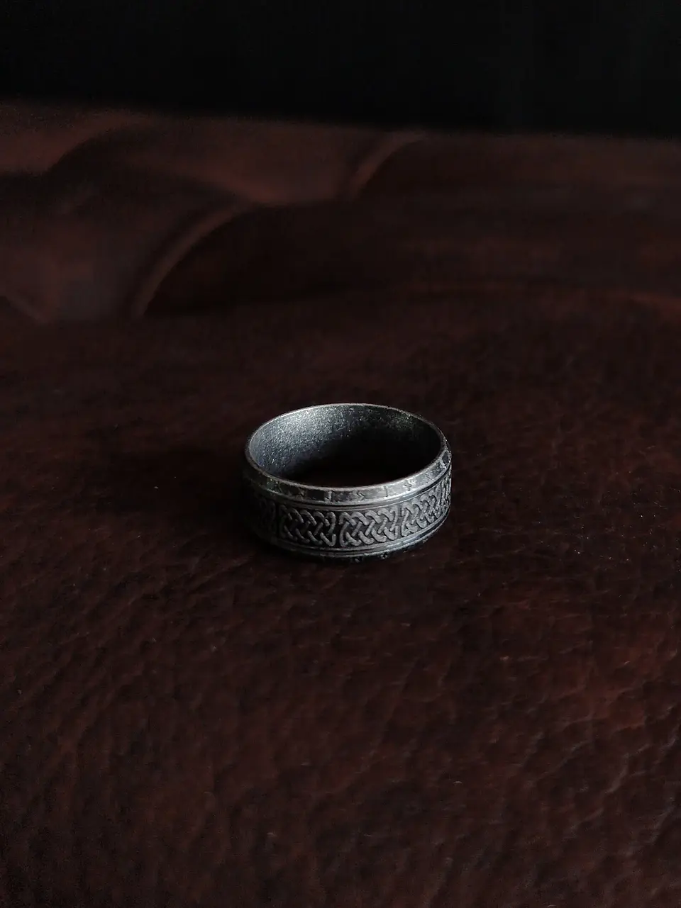Anillo trenzado celta 2