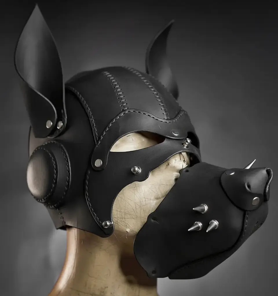 Máscara Steampunk Dog 2