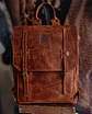 Morral en cuero Lone Gal - thumbnail 1