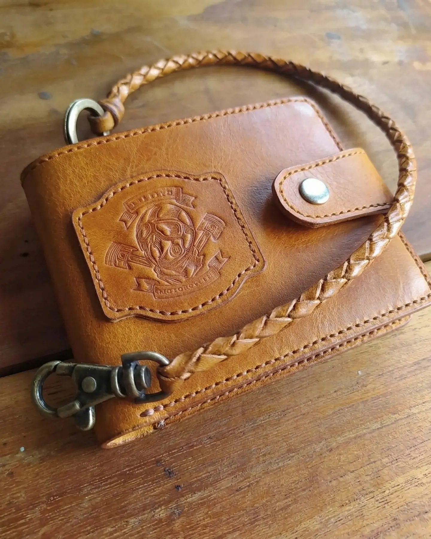 Billetera Simple Jack con cadena 4