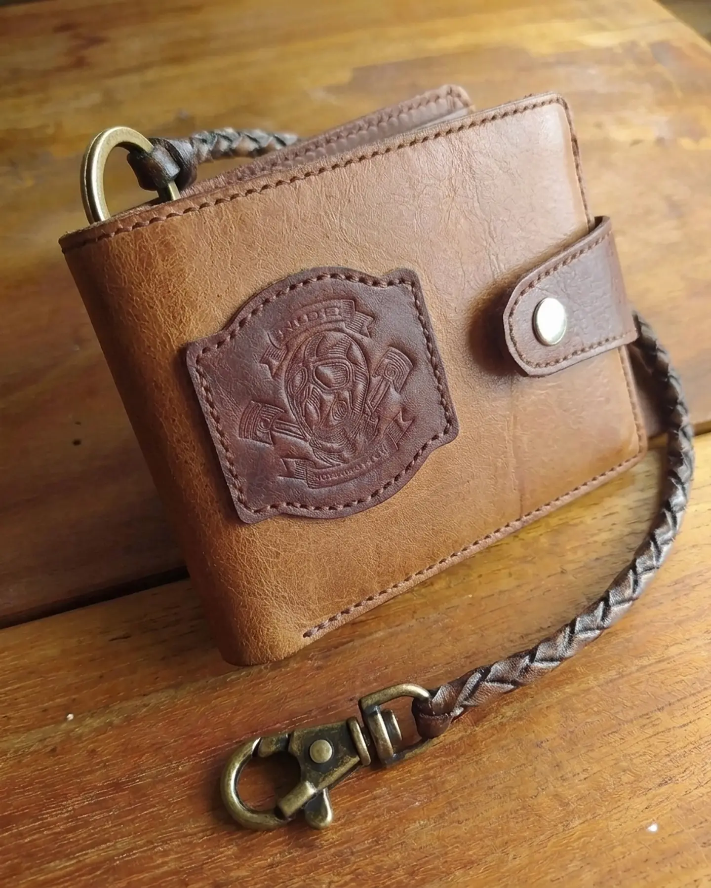 Billetera Simple Jack con cadena 6