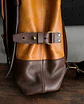 Morral en cuero tipo rolltop Valley - Miniatura 2