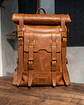 Morral en cuero tipo rolltop Valley - Miniatura 6