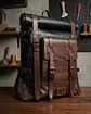 Morral en cuero tipo rolltop Valley - Miniatura 5