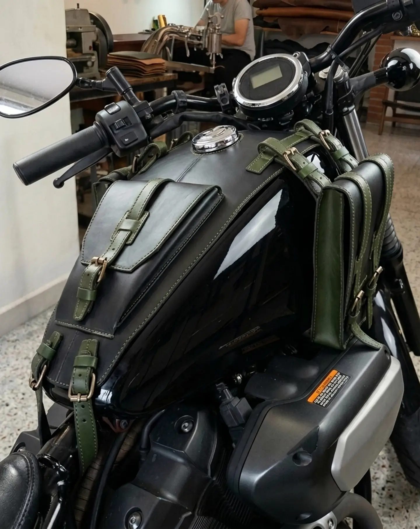 Cubretanque para moto Easy Rider 6