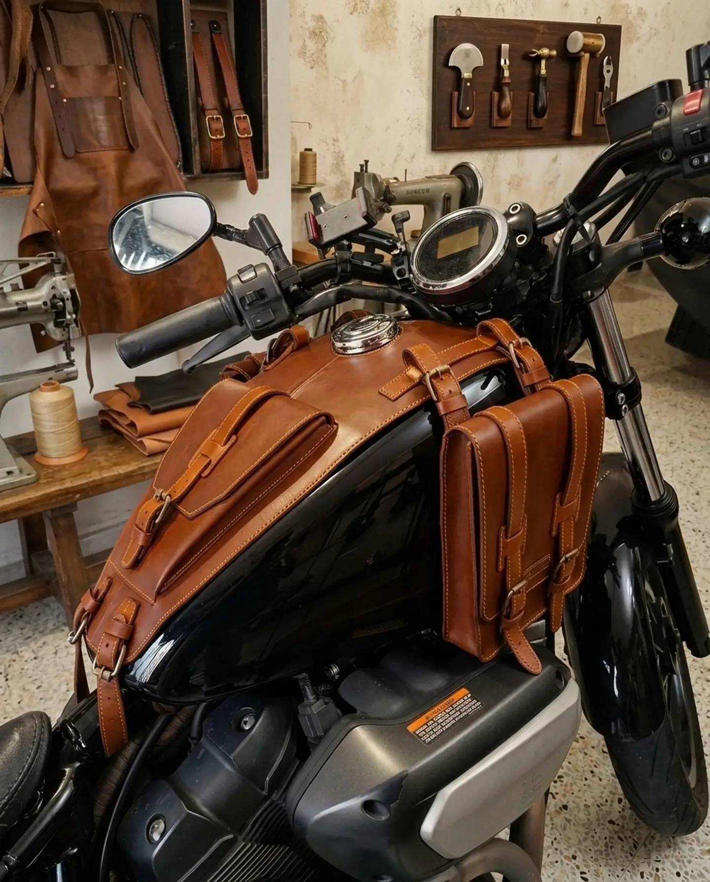 Cubretanque para moto Easy Rider 7