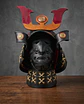 Casco y máscara Samurai  - Miniatura 4