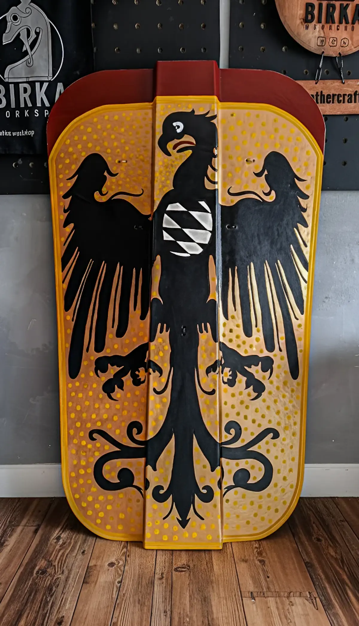 Réplica escudo Pavés