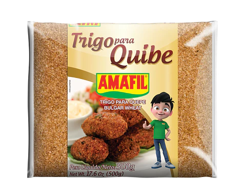 Trigo para quibe (burgol)