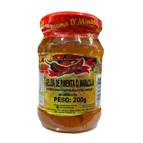Geleia de Pimenta con Maracuya 