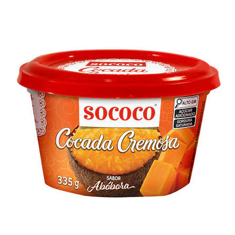 Cocada Abóbora (Calabaza, zapallo)