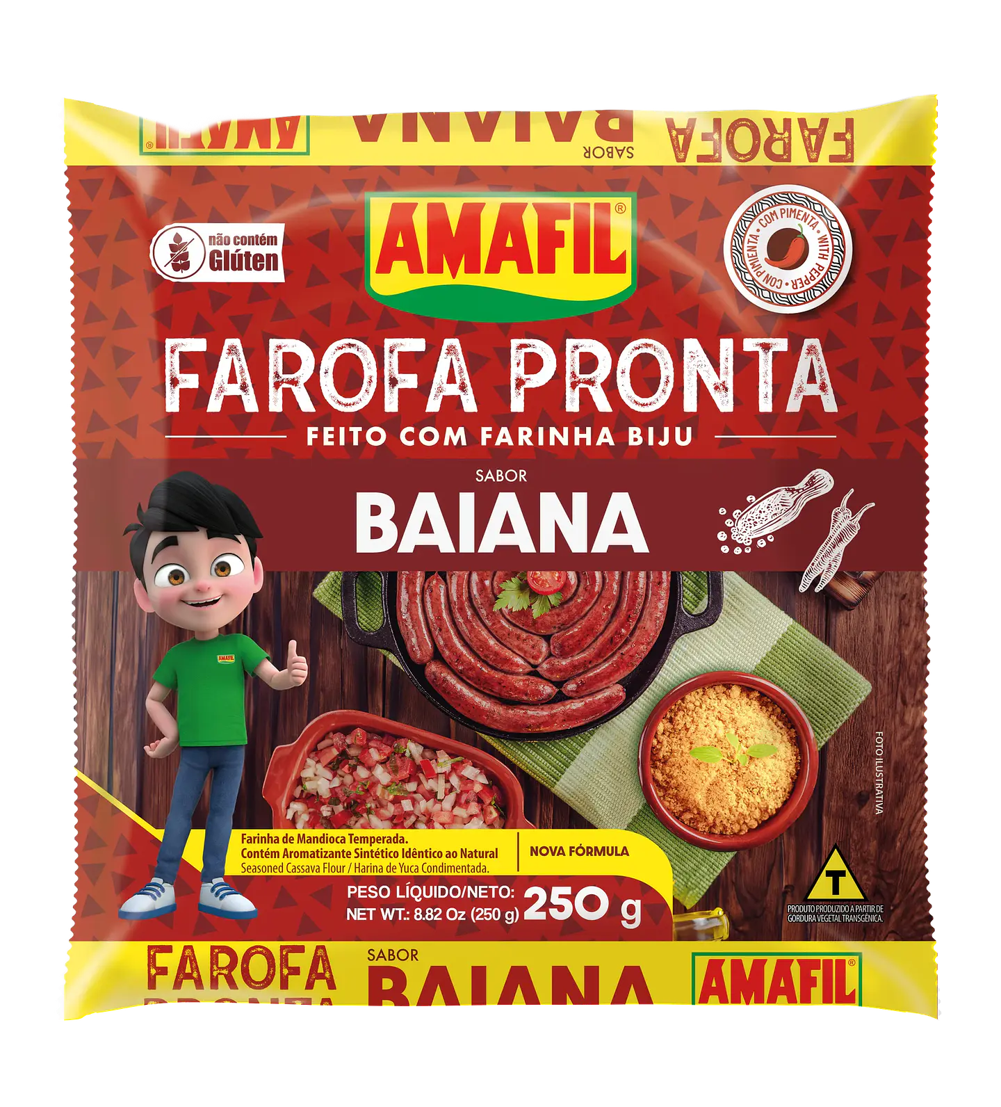 Farofa Pronta: Sabor Baiana 1
