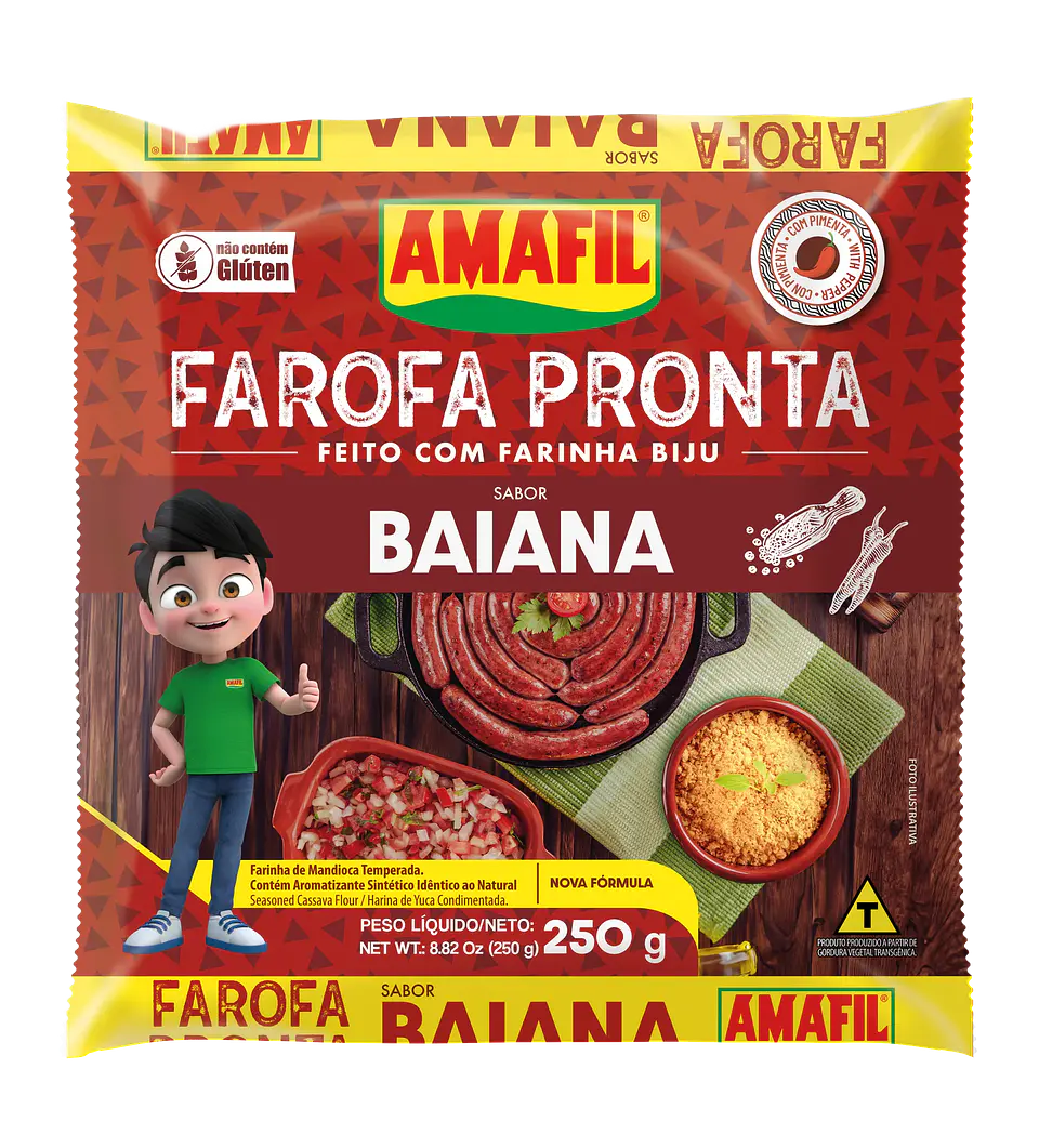 Farofa Pronta: Sabor Baiana 1