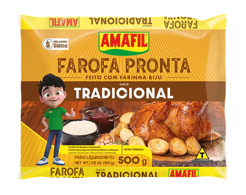 Farofa Pronta Sabor: Tradicional