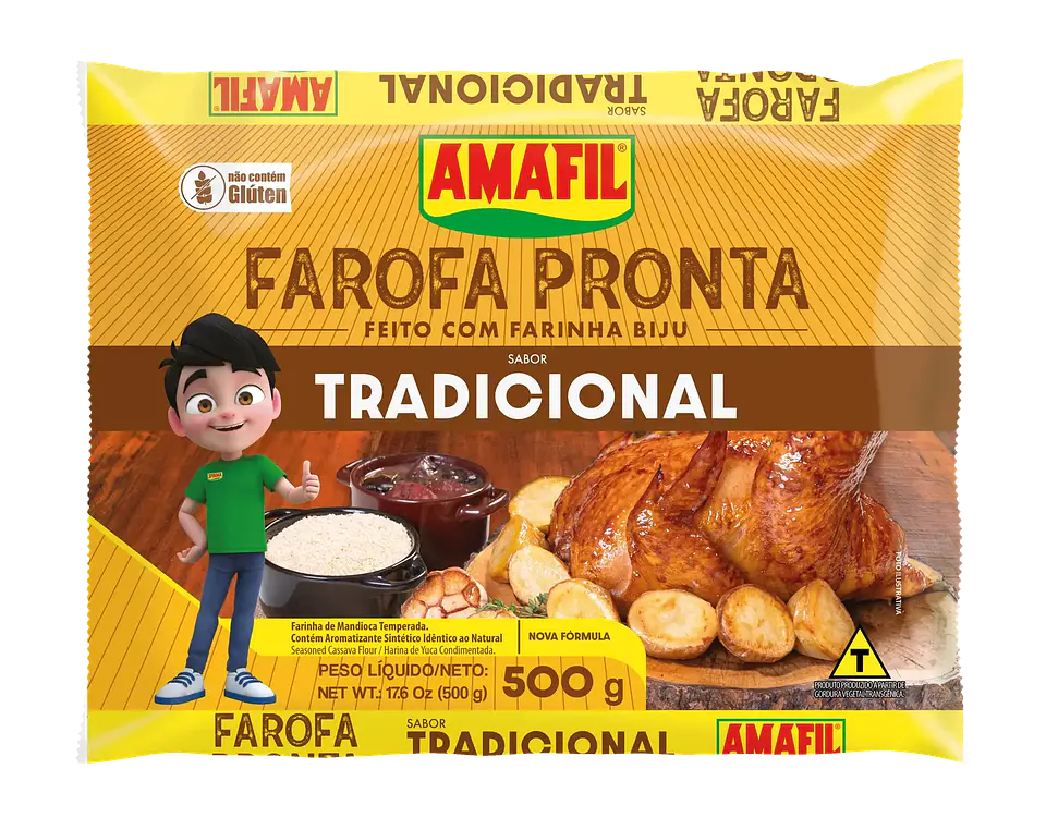Farofa Pronta Sabor: Tradicional 1