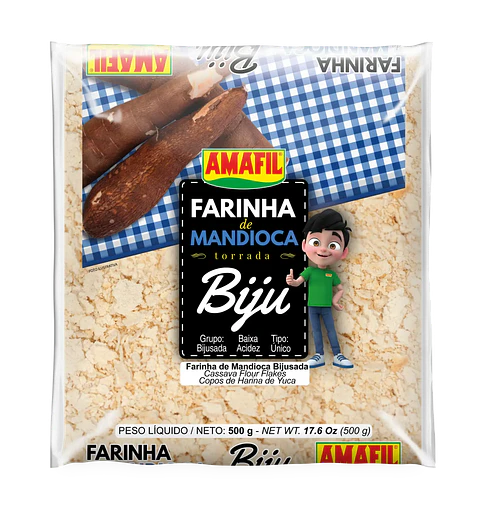Harina de Mandioca Flocada (biju) Amafil
