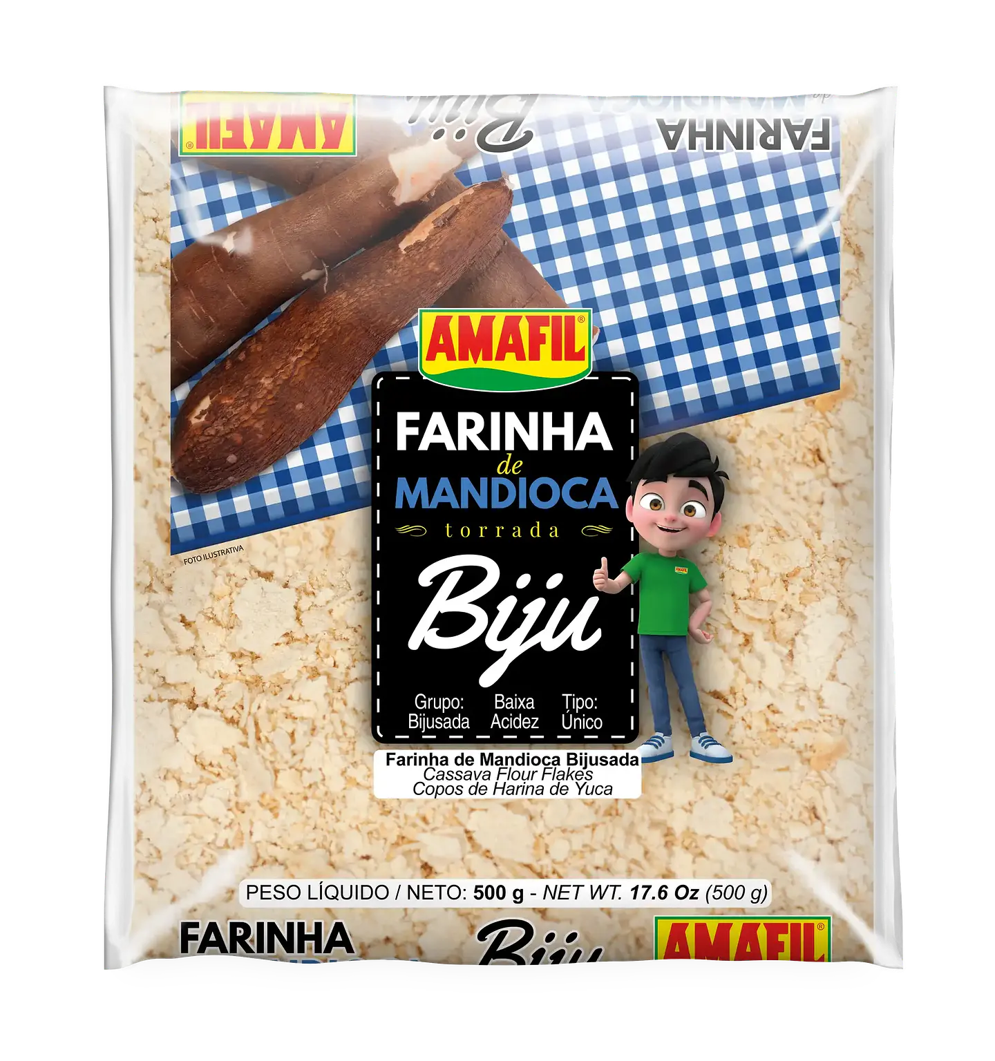 Harina de Mandioca Flocada (biju) Amafil 1