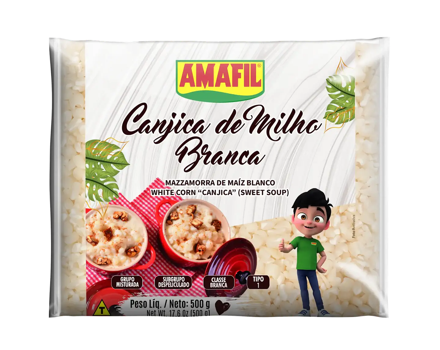 Canjica de Milho Branca (cristal) 1