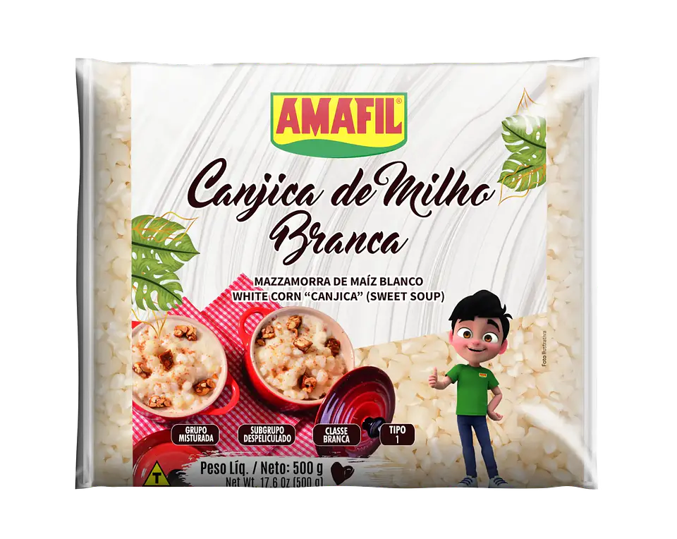 Canjica de Milho Branca (cristal) 1
