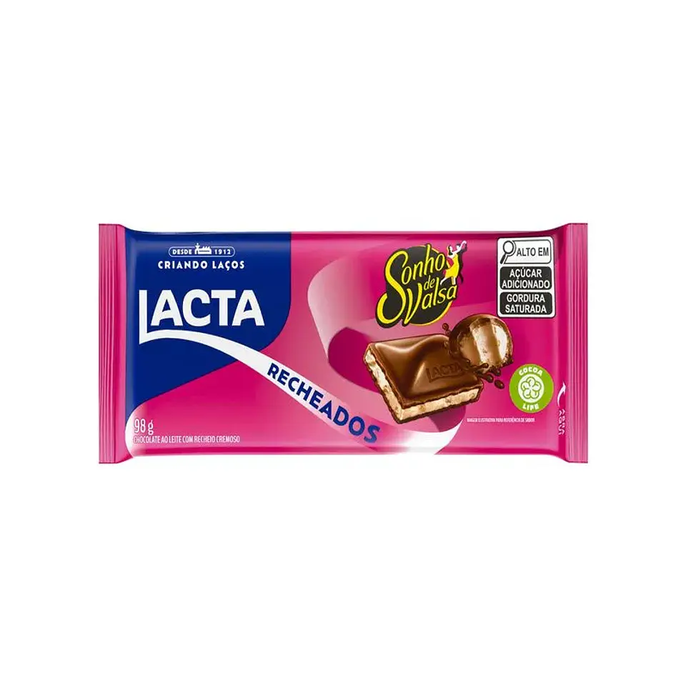 Chocolate Lacta Sonho de Valsa 1