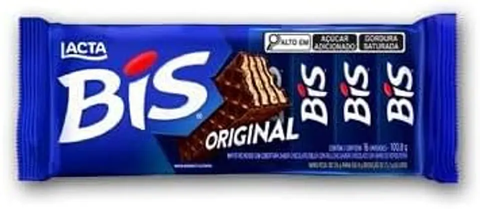 Chocolate Lacta Bis Original 1