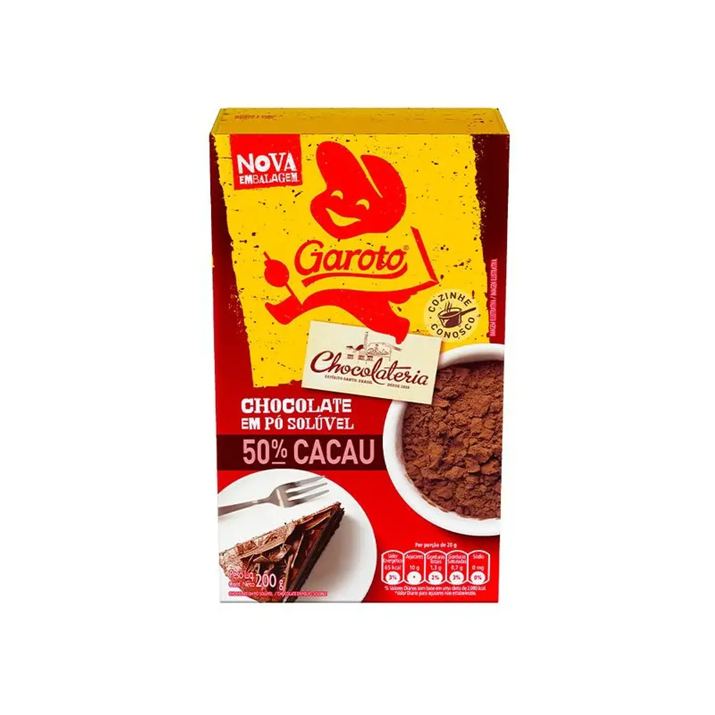 Chocolate en polvo soluble 50% cacao 1