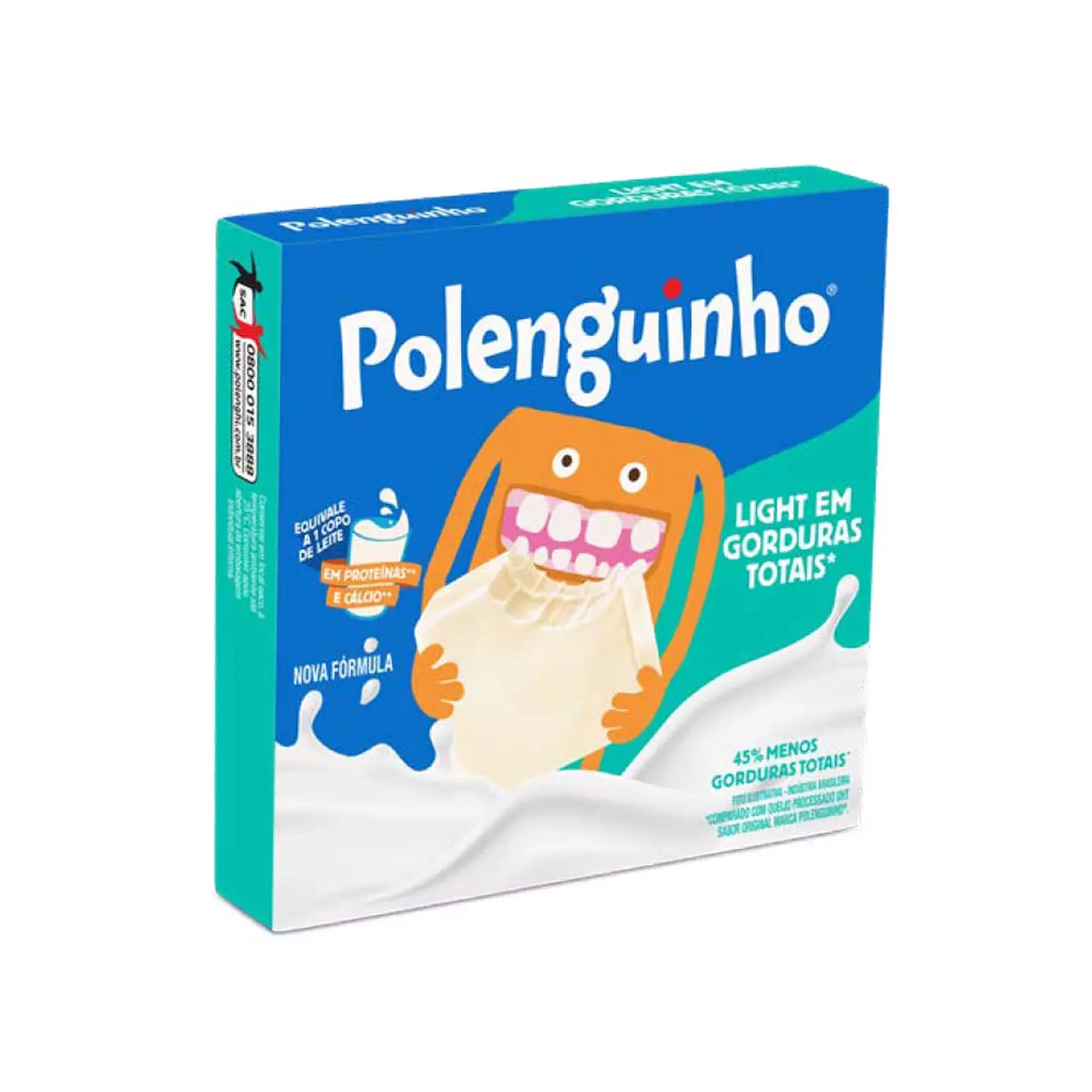 Queijo Polenguinho Light 68gr. 1