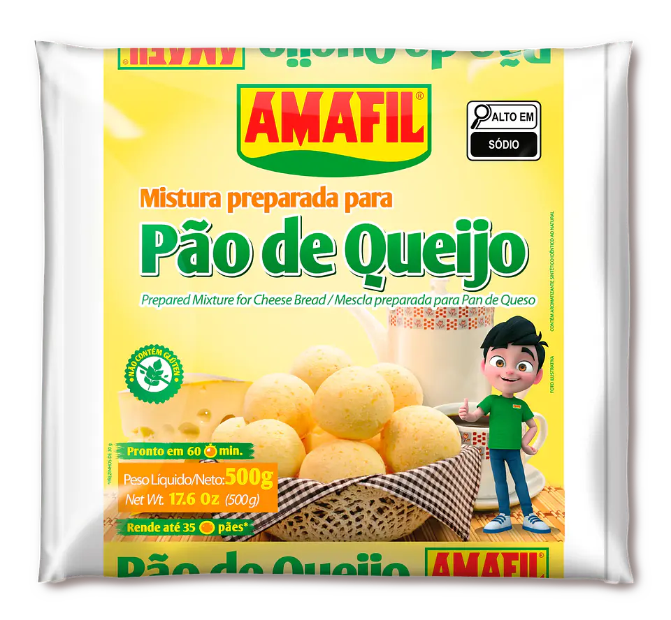 Mezcla para pão de queijo Amafil 1