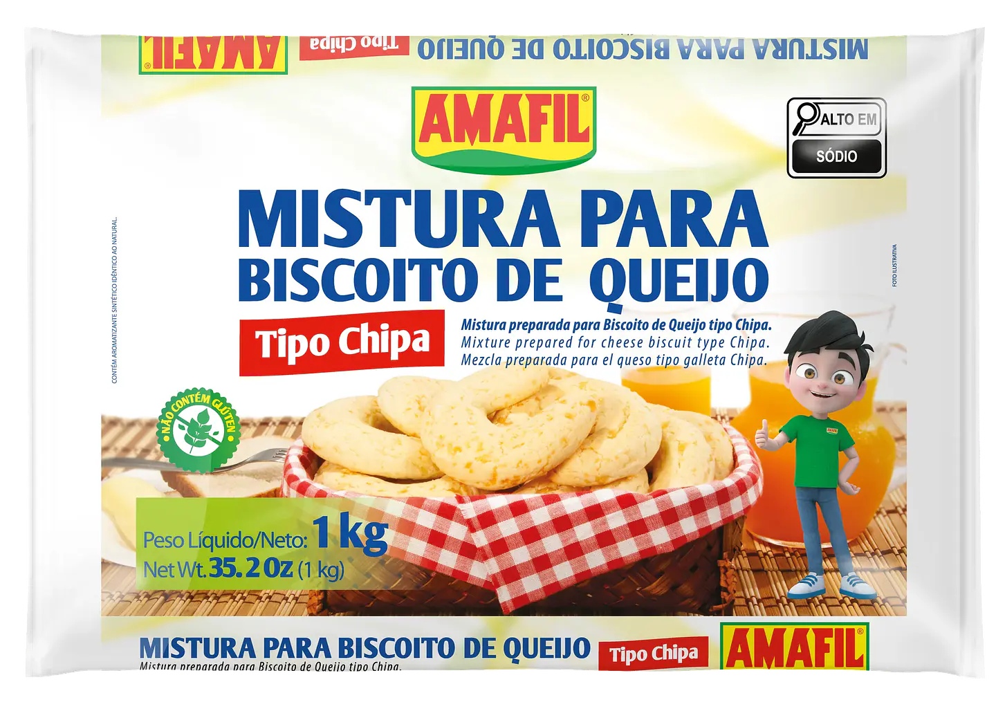Mezcla para biscoito de queijo (tipo chipa) 1