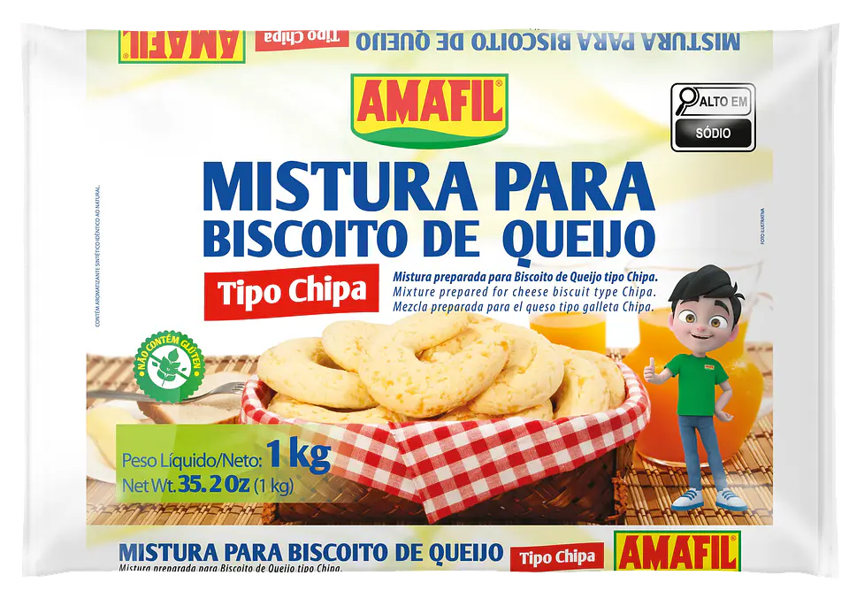 Mezcla para biscoito de queijo (tipo chipa) 1