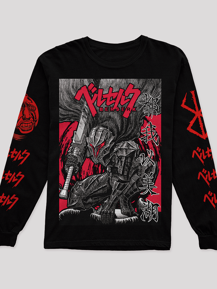 Guts Berserk Armor Manga Larga (Berserk) 1