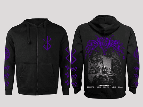 Mano de Dios Berserk (Zipper Hoodie)