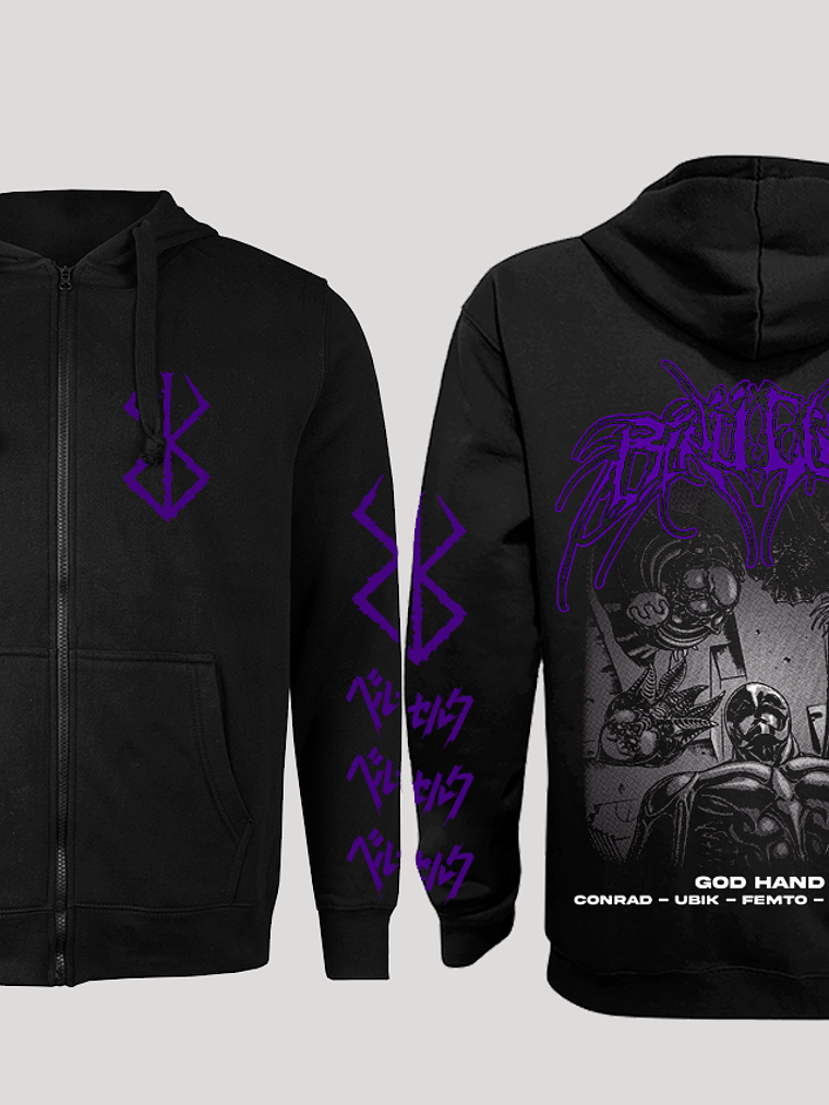 Mano de Dios Berserk (Zipper Hoodie) 1