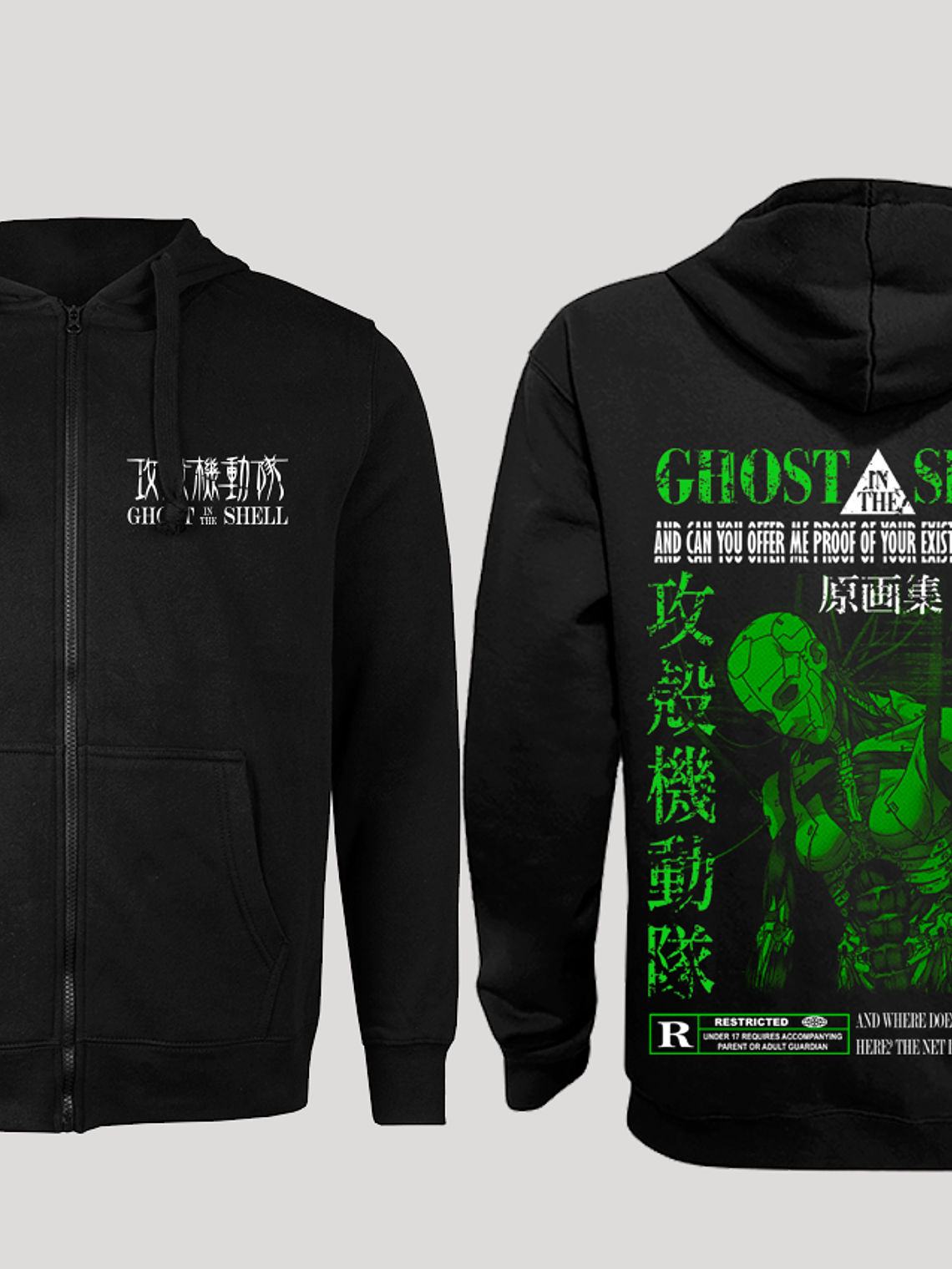 Ghost in the Shell (ZipperHoodie) 1