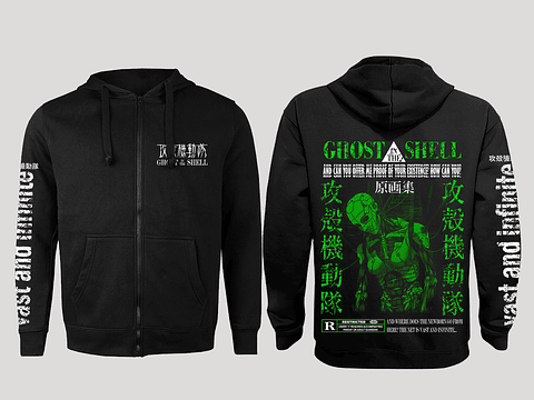 Ghost in the Shell (ZipperHoodie)