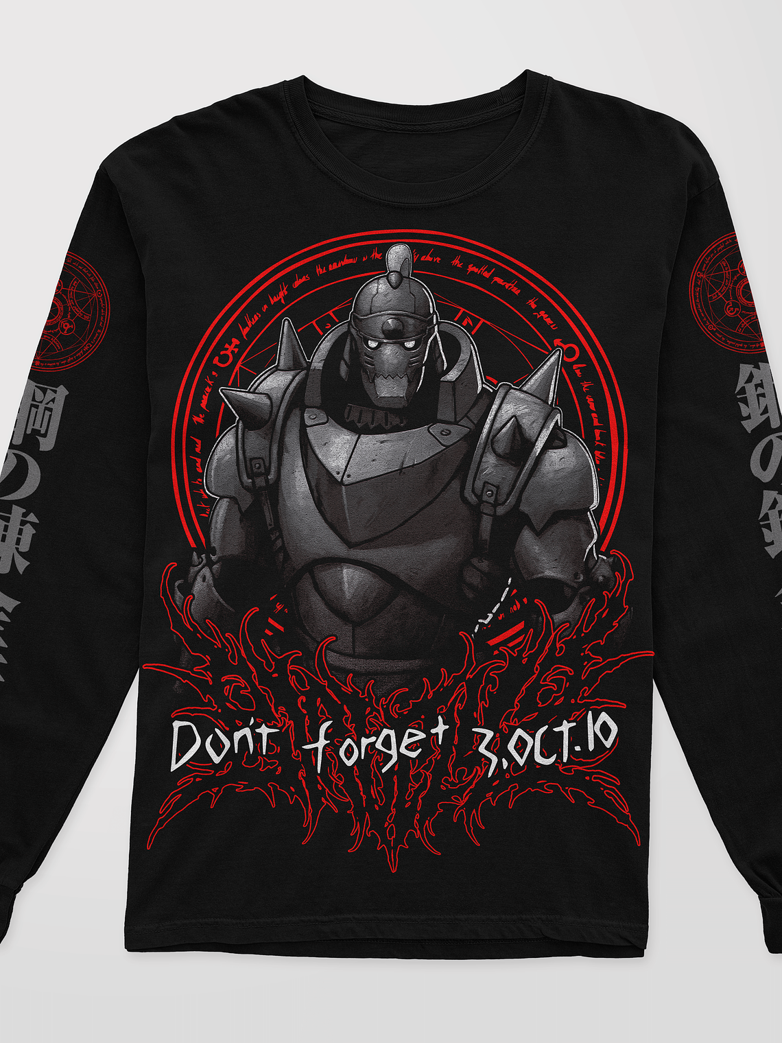 Alphonse Elric Manga Larga 1