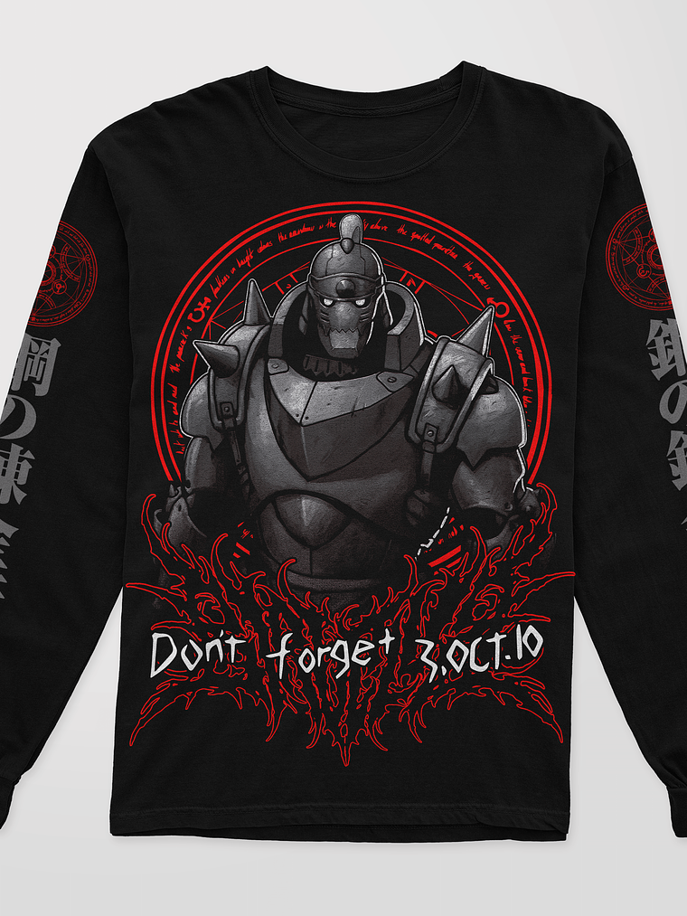 Alphonse Elric Manga Larga 1