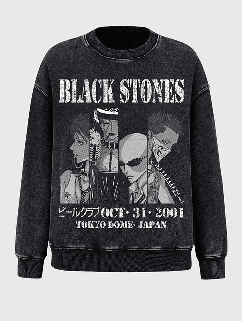 Black Stones (Chewneck Acid Wash)
