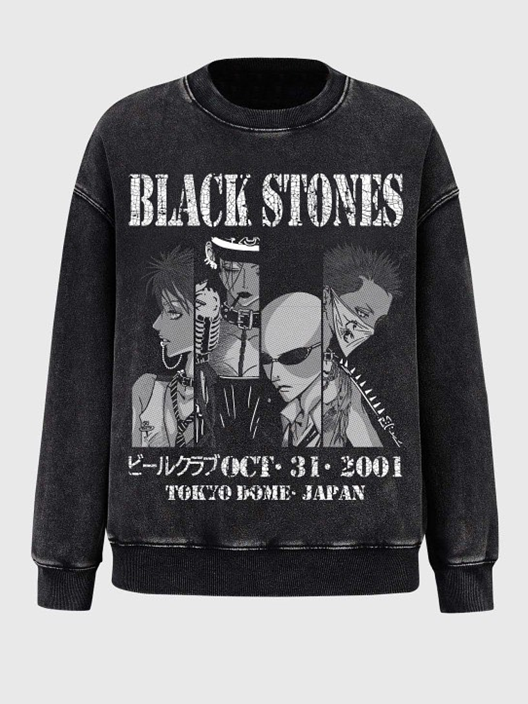 Black Stones (Chewneck Acid Wash) 1