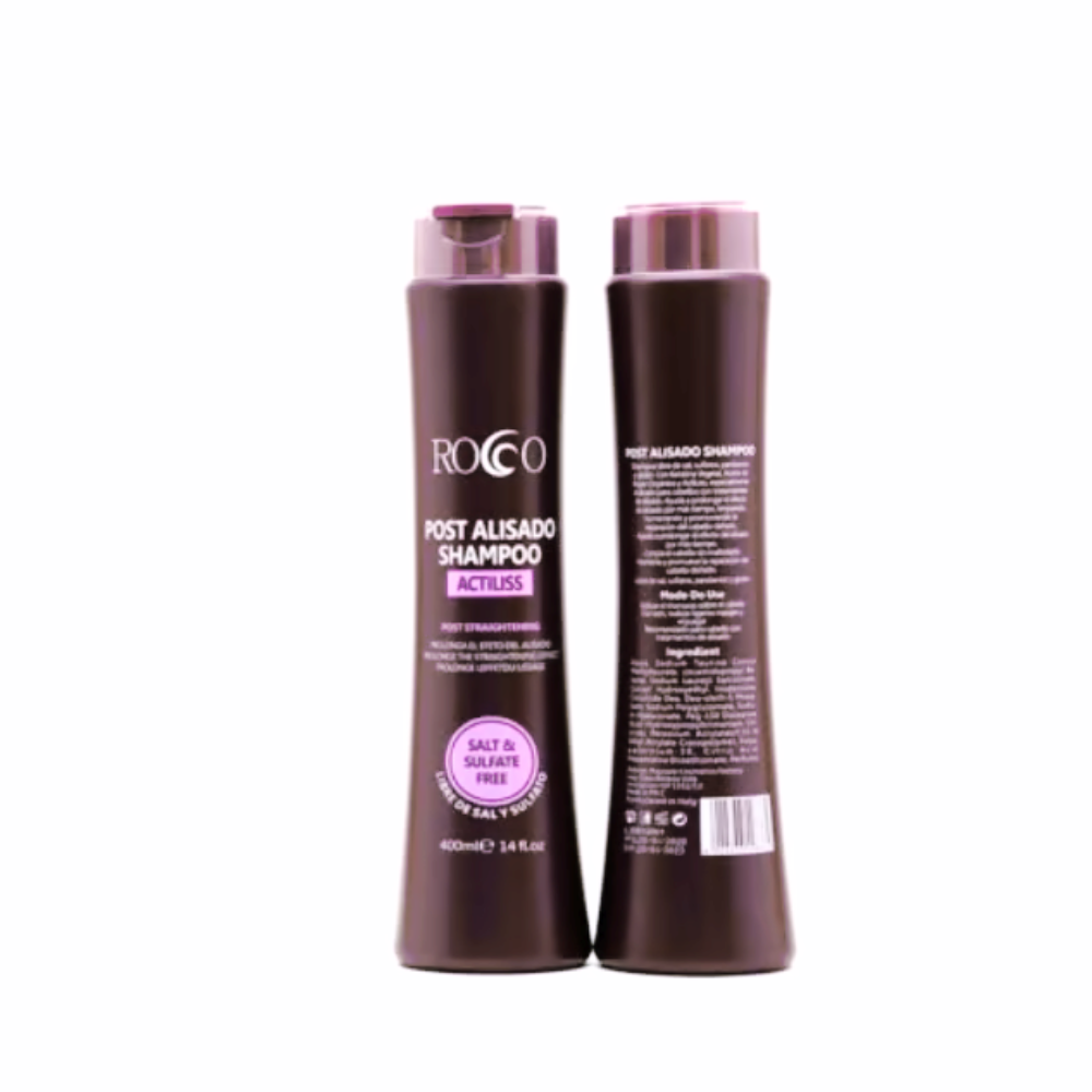 Shampoo Rocco Post Alisado 400 ml.