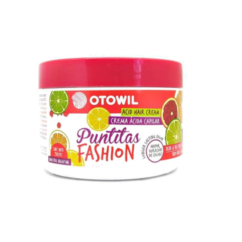 Crema ácida capilar Puntitas Fashion Otowil