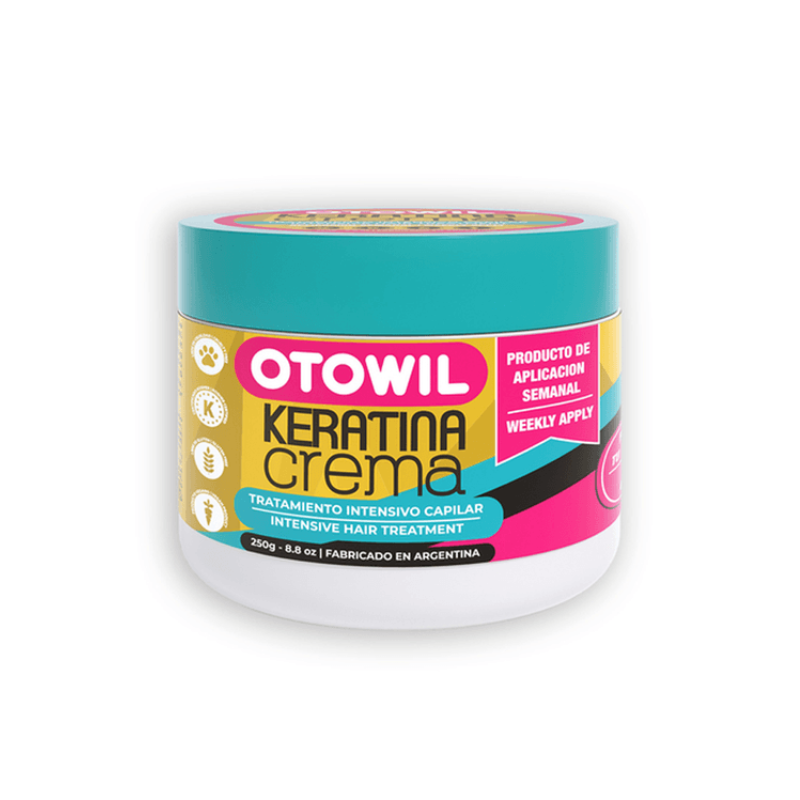 Crema de Masaje Otowil Keratina Anti Frizz