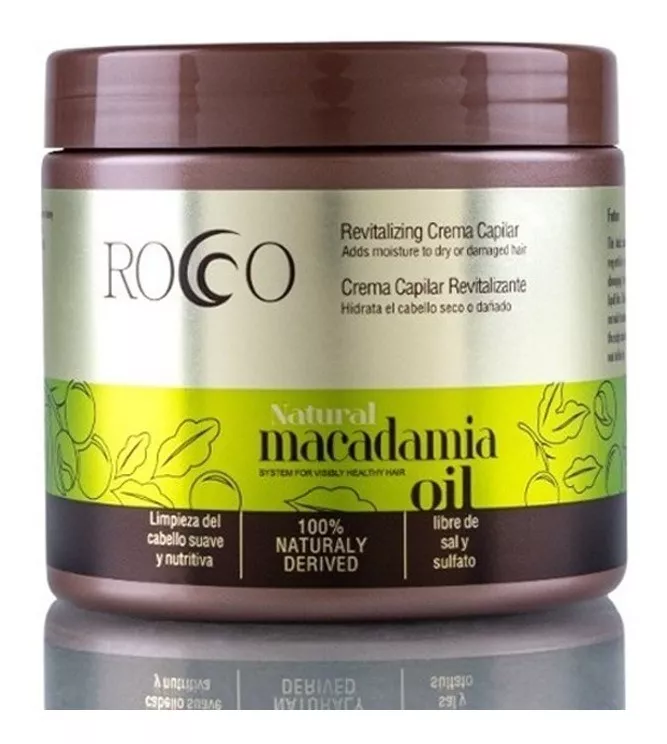 Crema de masaje Rocco macadamia 500 ML.