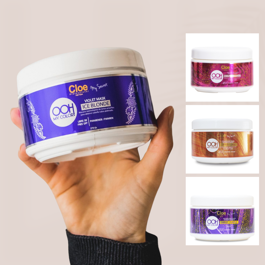 Máscara Matizadora de Color Cloe 270 g