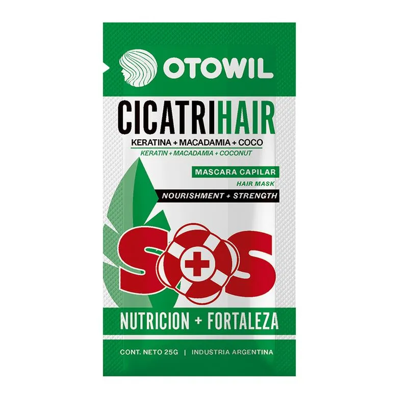 CICATRIHAIR KERATINA Y MACADAMIA 25GRS